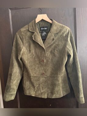 Brandon Thomas Women’s Suede Jacket